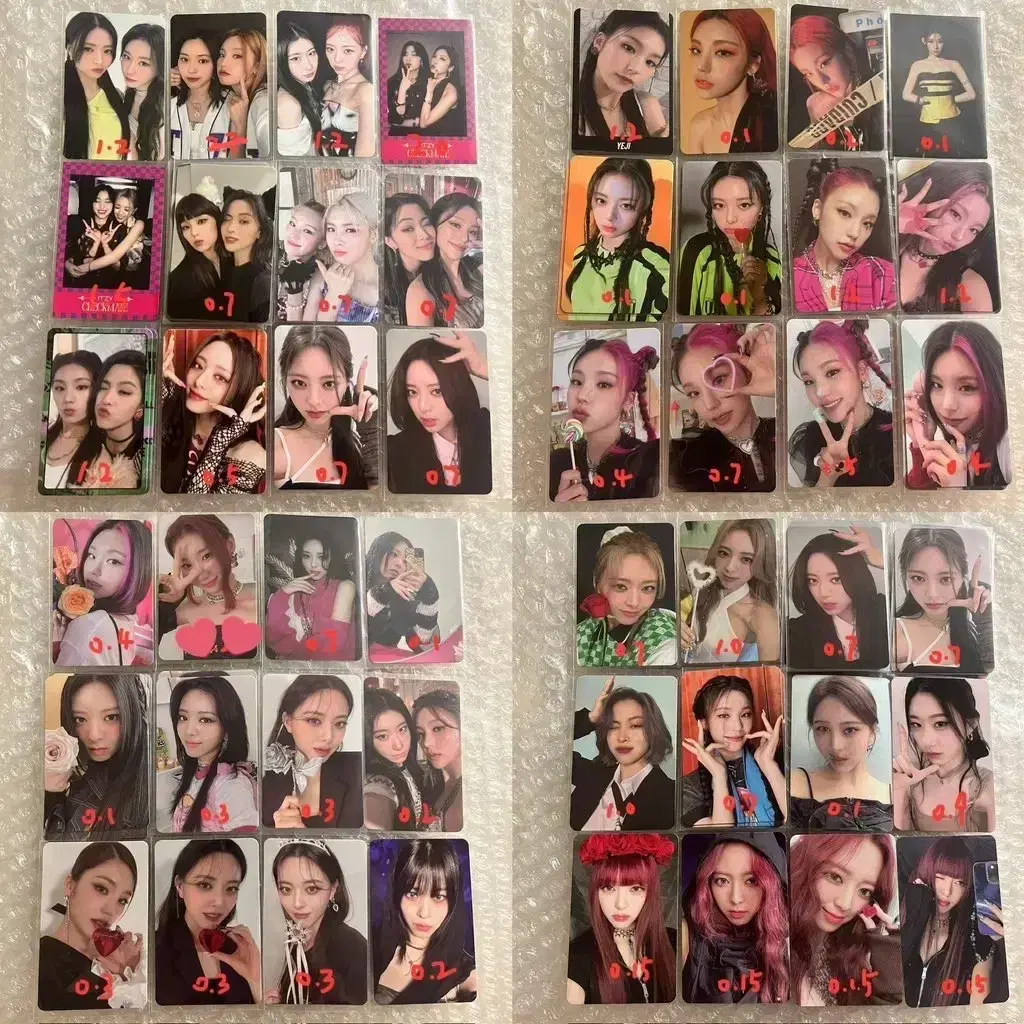 ITZY 있지 체셔 로꼬 앨포 포카 양도 wts sell